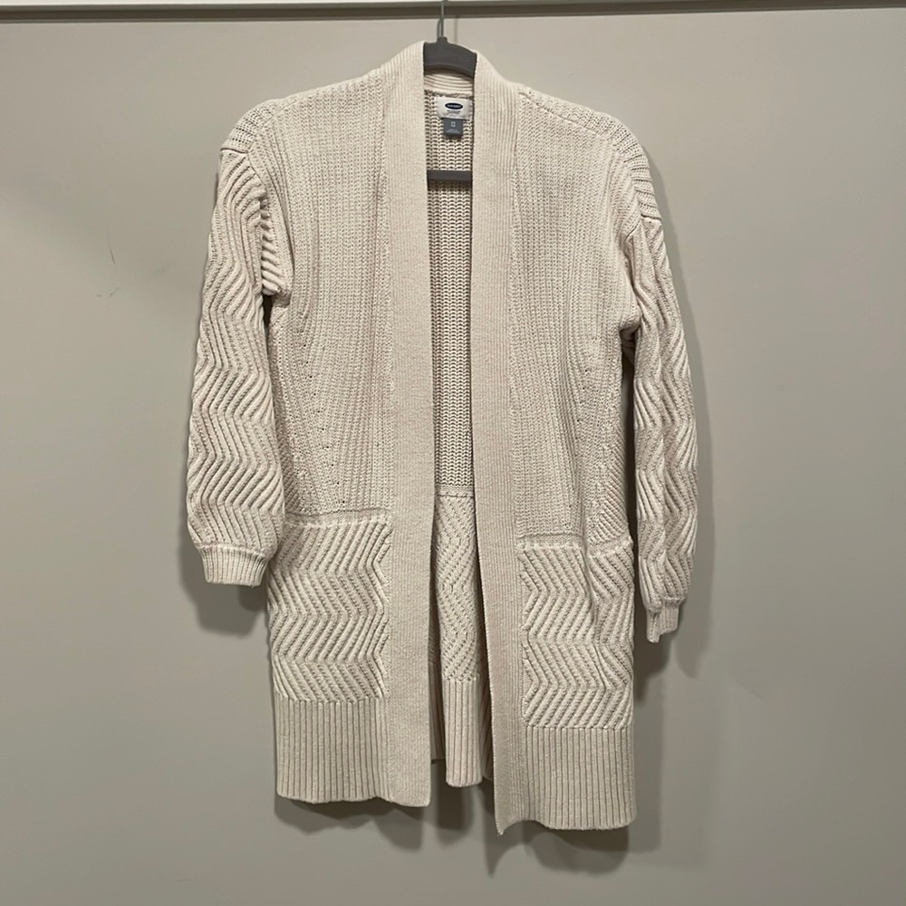 Cream cardigan